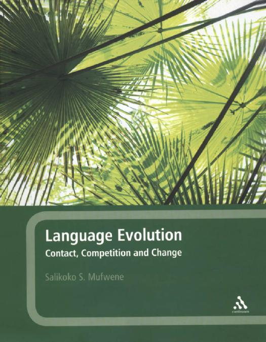 خرید و دانلود نسخه کامل کتاب Language Evolution - Contact, Competition and Change