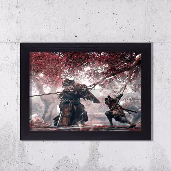 تابلو طرح Sekiro مدل 116bمجموعه 3 عددی