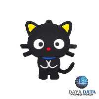 فلش مموری فانتزی دایا دیتا  طرح گربه  مدلPF1055-11 ظرفیت64GB-USB3  