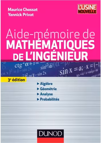 خرید و دانلود نسخه کامل کتاب Aide-mémoire de mathématiques de l'ingénieur