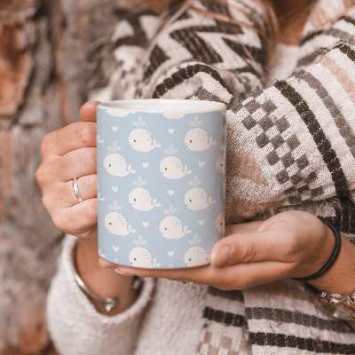 ماگ طرح نهنگ کد 01