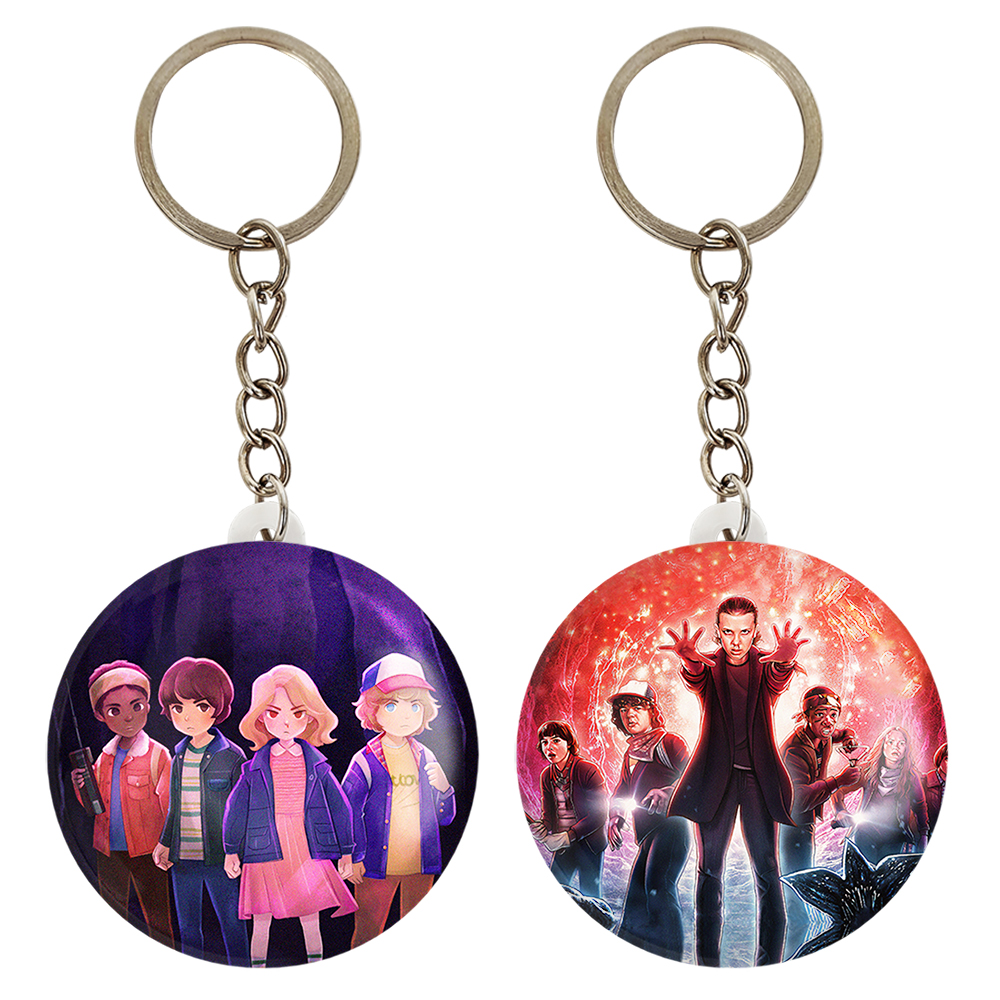 جاکلیدی خندالو مدل استرینجر تینگز Stranger Things کد 1084610844 مجموعه 2 عددی