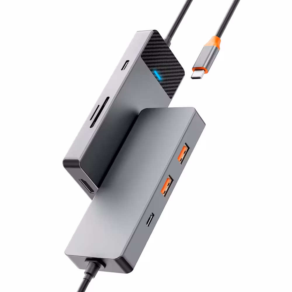 هاب تایپ سی 7 پورت ویوو A721HD