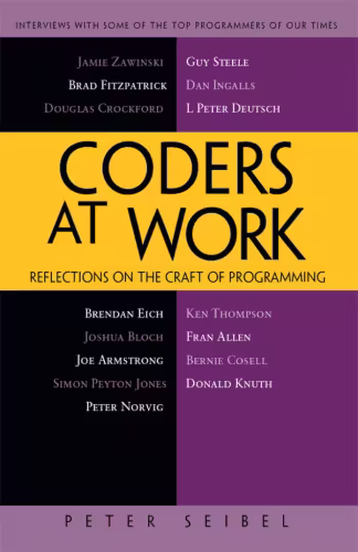 خرید و دانلود نسخه کامل کتاب Coders at Work: Reflections on the Craft of Programming