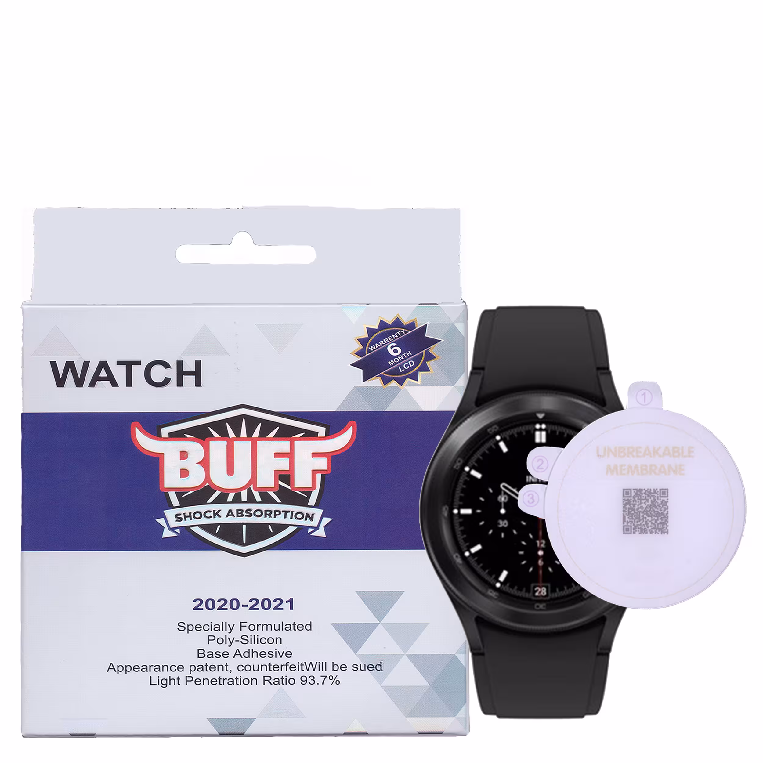محافظ صفحه نمایش بوف مدل Hg01 مناسب برای ساعت هوشمند سامسونگ Galaxy Watch 4 40mm