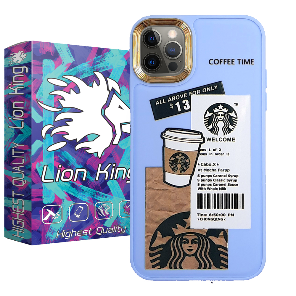 کاور لاین کینگ مدل ASCAFEH2 مناسب برای گوشی موبایل  اپل iphone 12/12pro