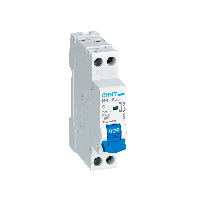 کلید مینیاتوری یک پل + نول 32 آمپر چانت مدل NBH8-C32-45K-2P
