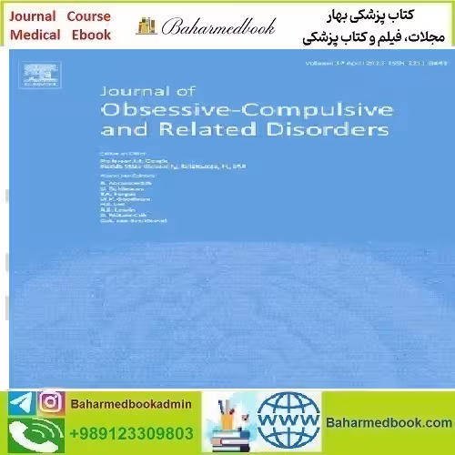 Journal of Obsessive Compulsive and Related Disorders Volume