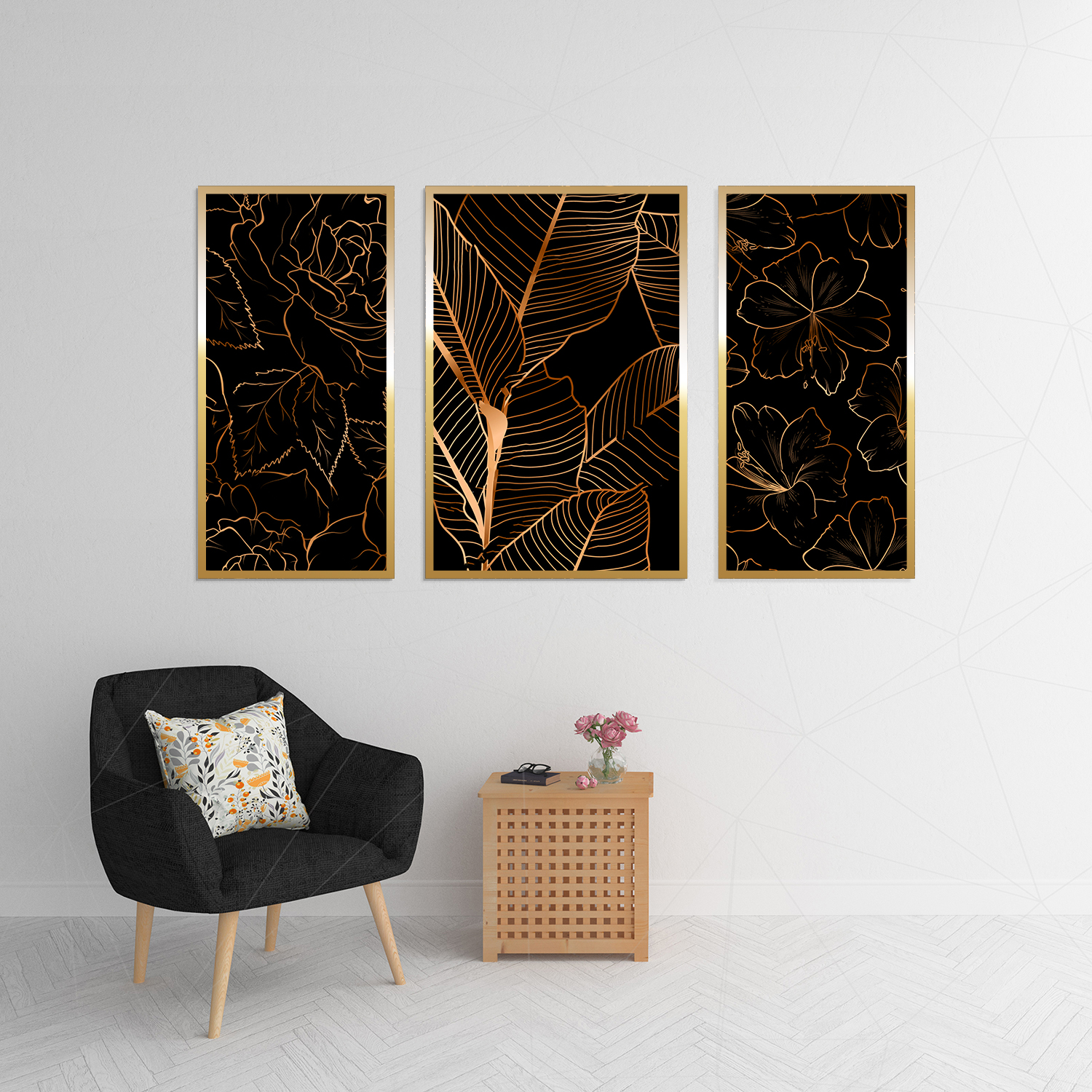 تابلو مدل Maha-KG303 مجموعه 3 عددی