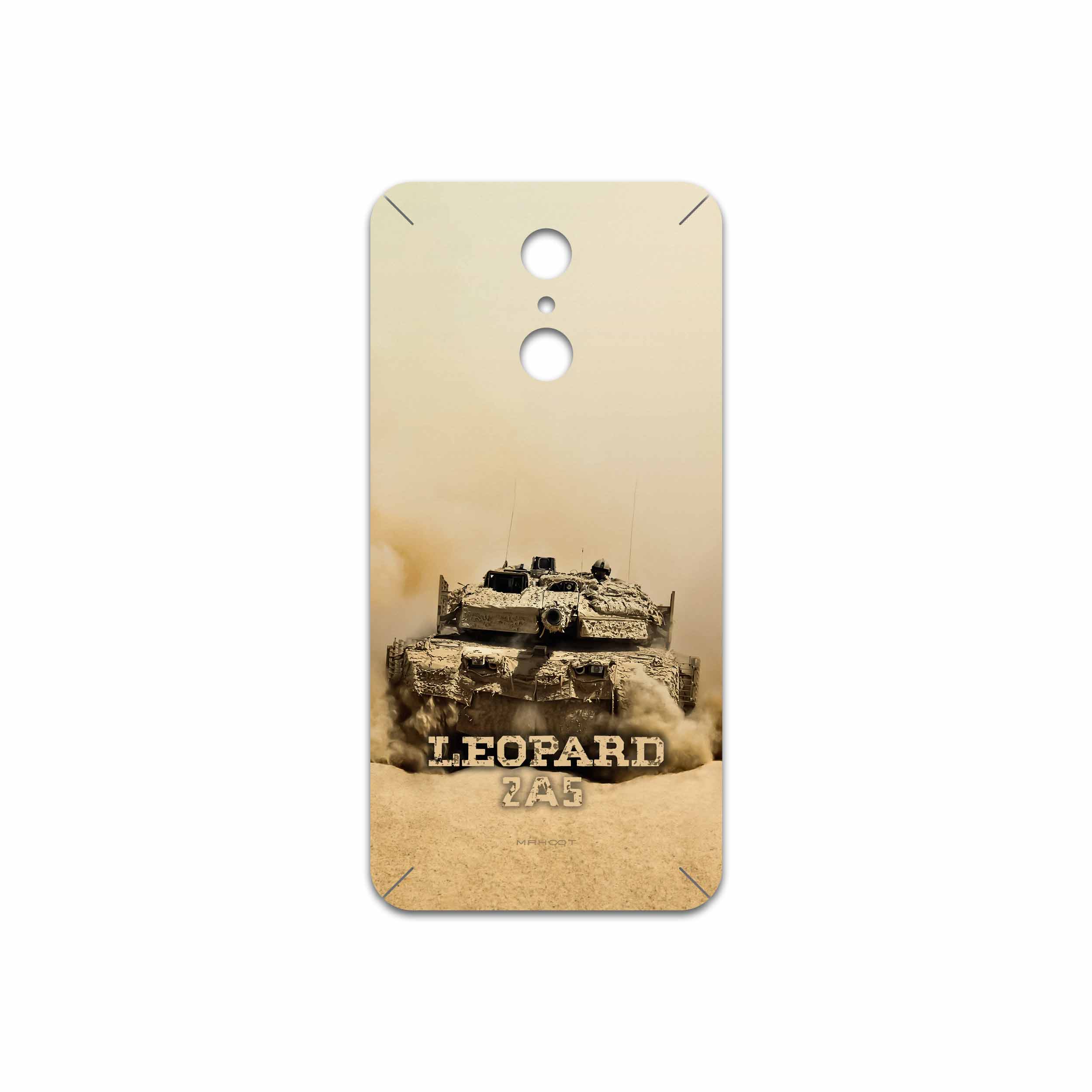 برچسب پوششی ماهوت مدل Leopard 2A5 tank مناسب برای گوشی موبایل ال جی Q7