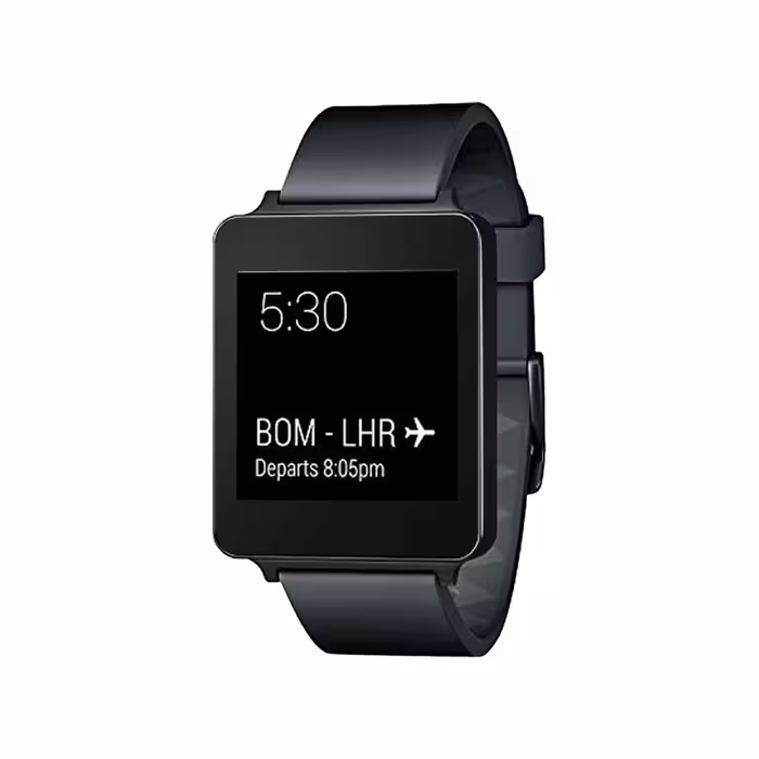 برچسب ماهوت طرح Matte Black مناسب برای ساعت هوشمند ال جی G Watch