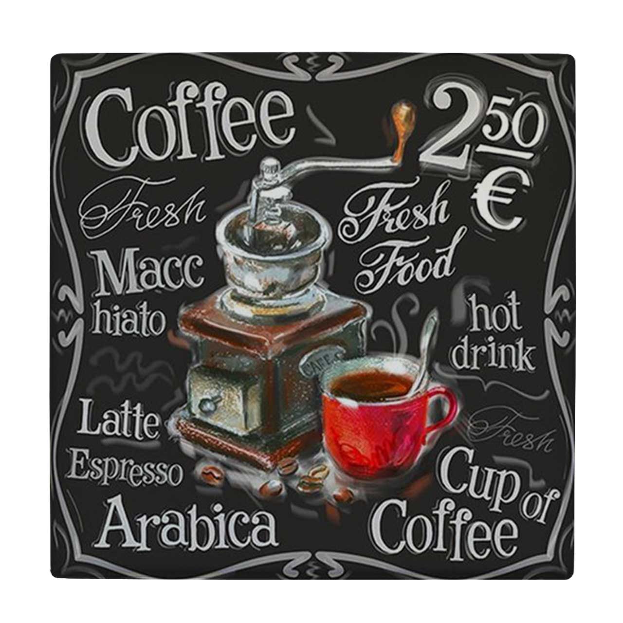  کاشی طرح فنجان قهوه کد wk3085