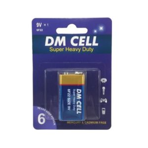 باتری کتابی 9 ولت DM CELL کارتی