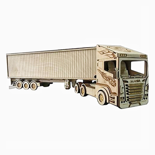 ساختنی مدل سه بعدی ماکت کامیون کد M1