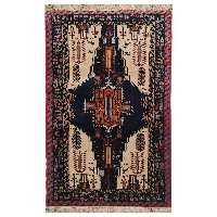 فرش دستبافت یک ونیم متری کد 72