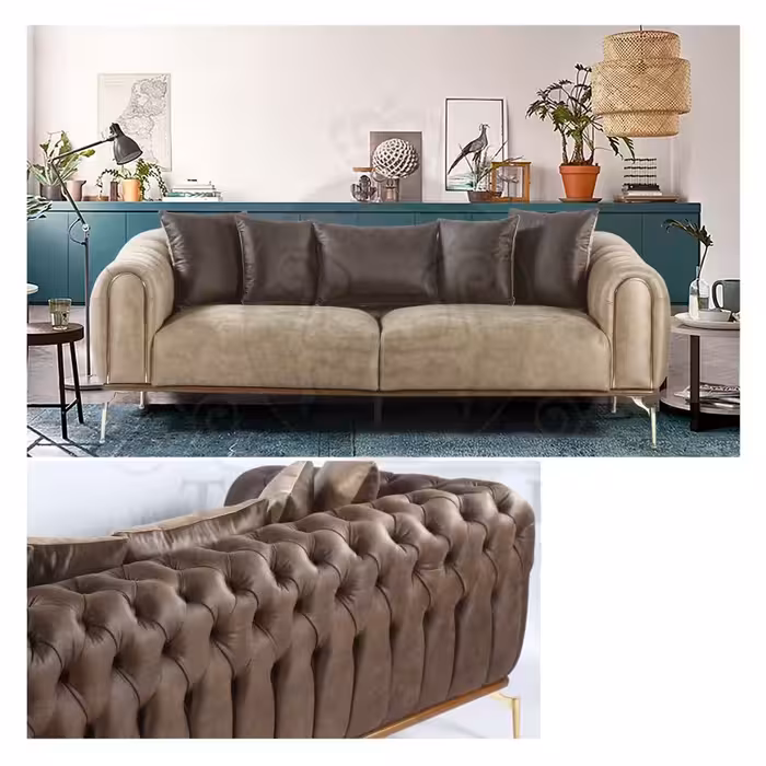 مبل راحتی 8 نفره مدل ویلتون کد 4523