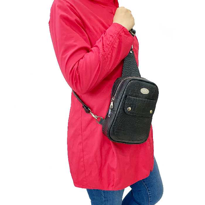 کوله پشتی نیاز چرم مدل NZ2205-ME