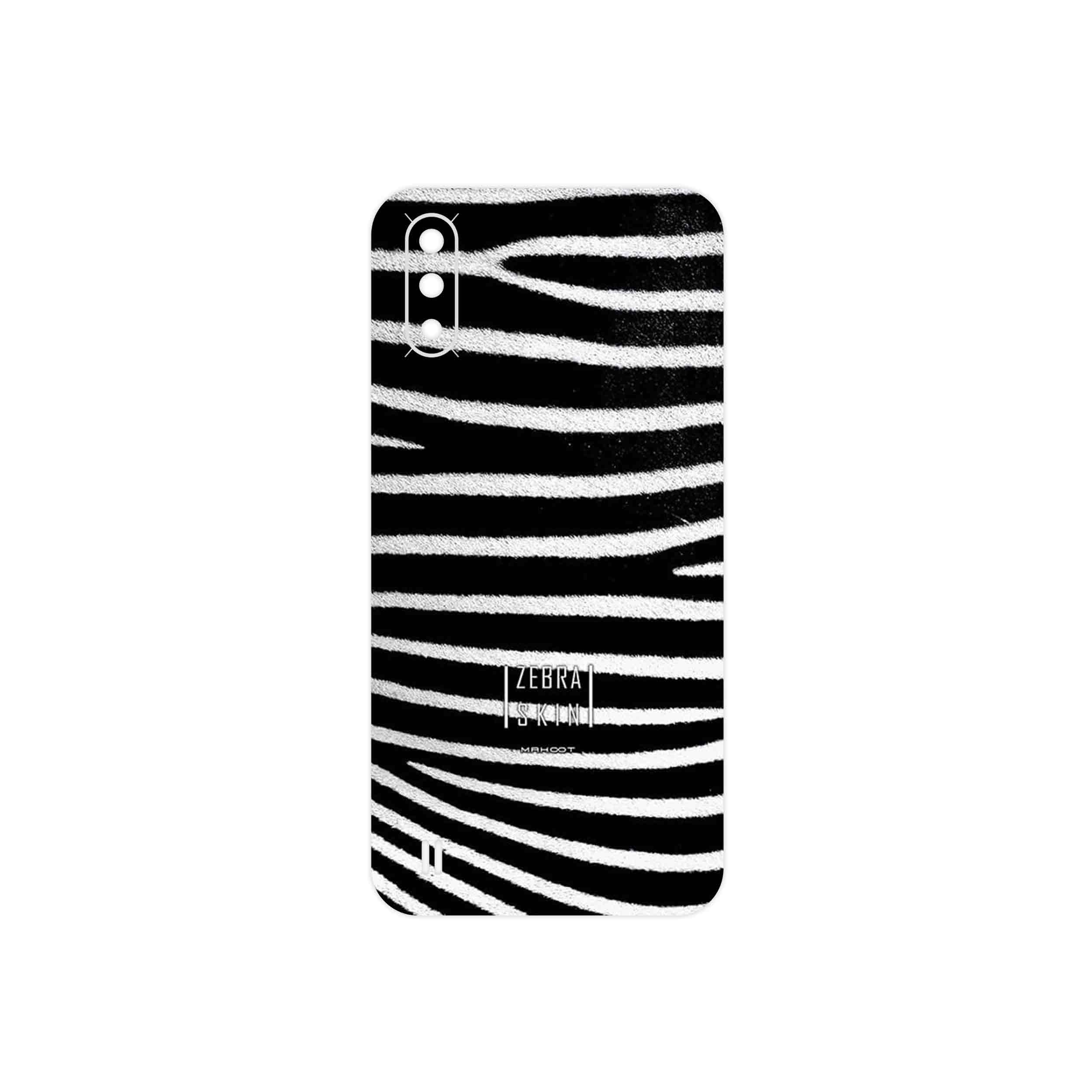برچسب پوششی ماهوت مدل Zebra Skin مناسب برای گوشی موبایل سامسونگ Galaxy A01