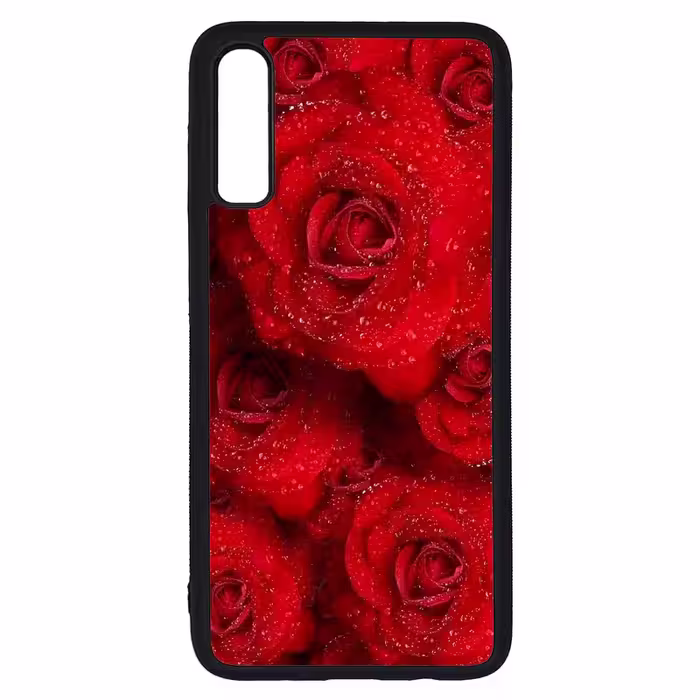 کاور طرح گل رز کد G-012 مناسب برای گوشی موبایل سامسونگ Galaxy A70 / A70s | دیجی قاب دونی