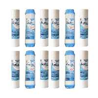 فیلتر دستگاه تصفیه آب آکوا پیورست مدل PP-UDF 10 INCH مجموعه 12 عددی