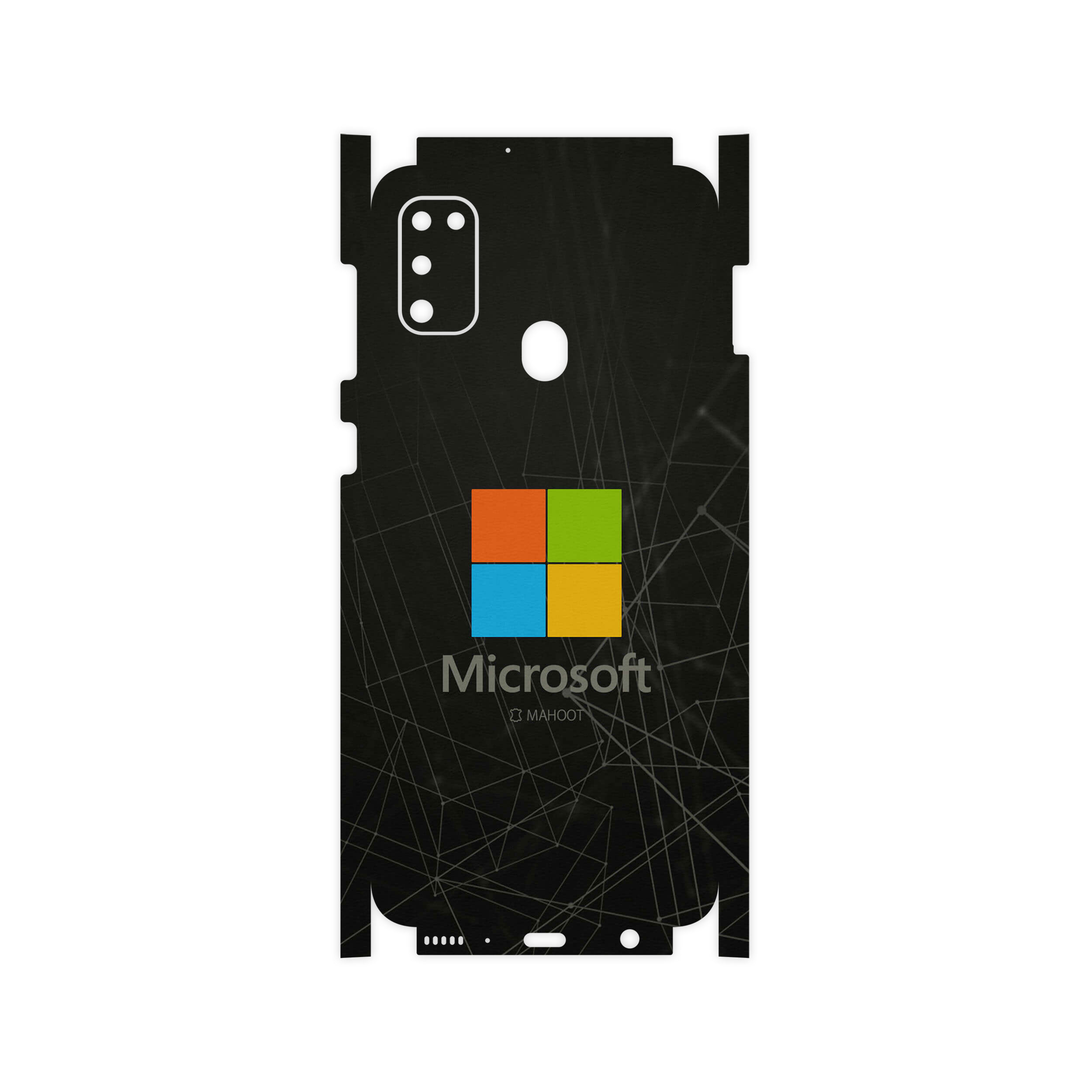 برچسب پوششی ماهوت مدل Mcrsft-FullSkin مناسب برای گوشی موبایل سامسونگ Galaxy M30s