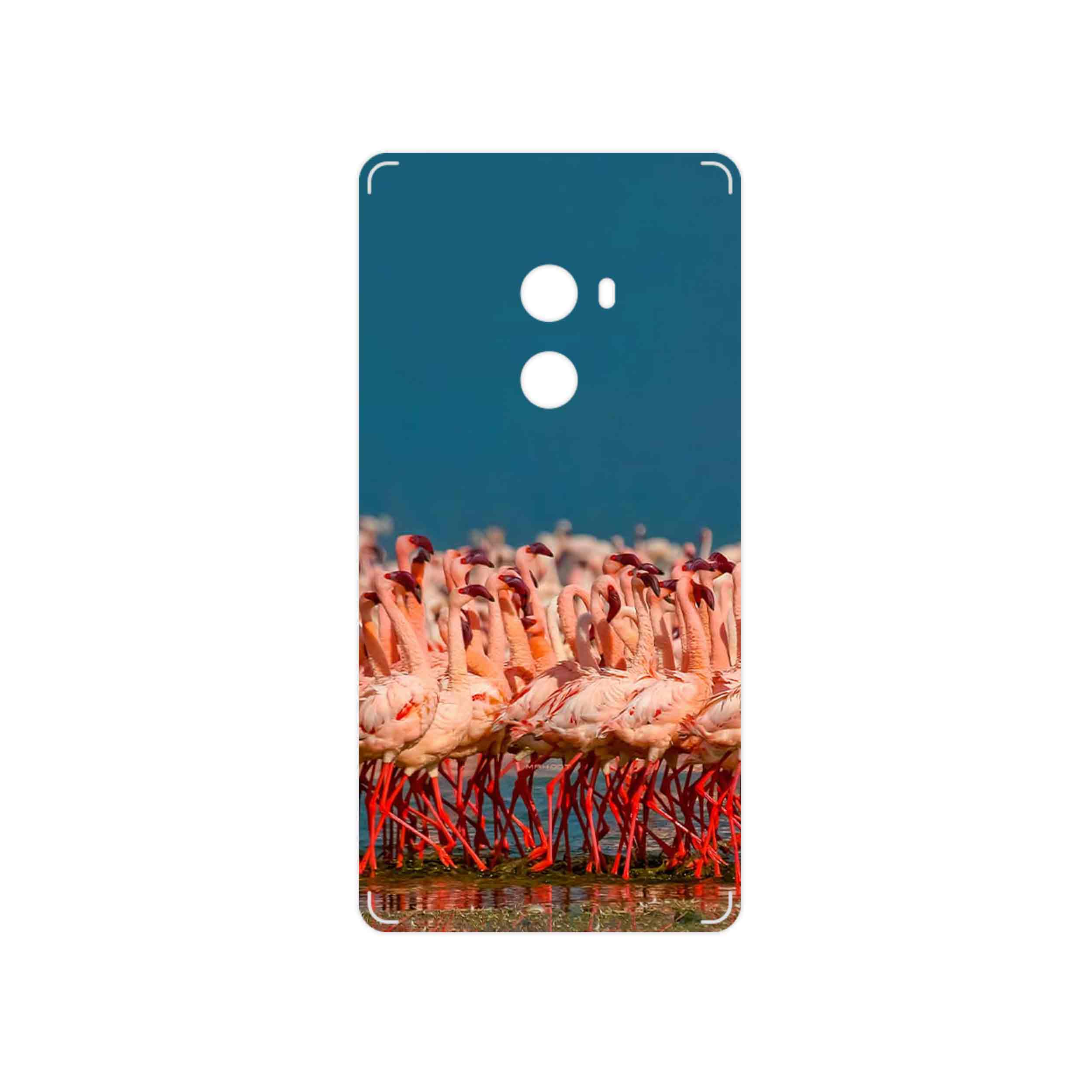 برچسب پوششی ماهوت مدل Flamingo مناسب برای گوشی موبایل شیائومی Mi Mix 2