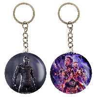 جاکلیدی خندالو مدل اونجرز و پلنگ سیاه مارول Marvel کد 1938619388 مجموعه 2 عددی