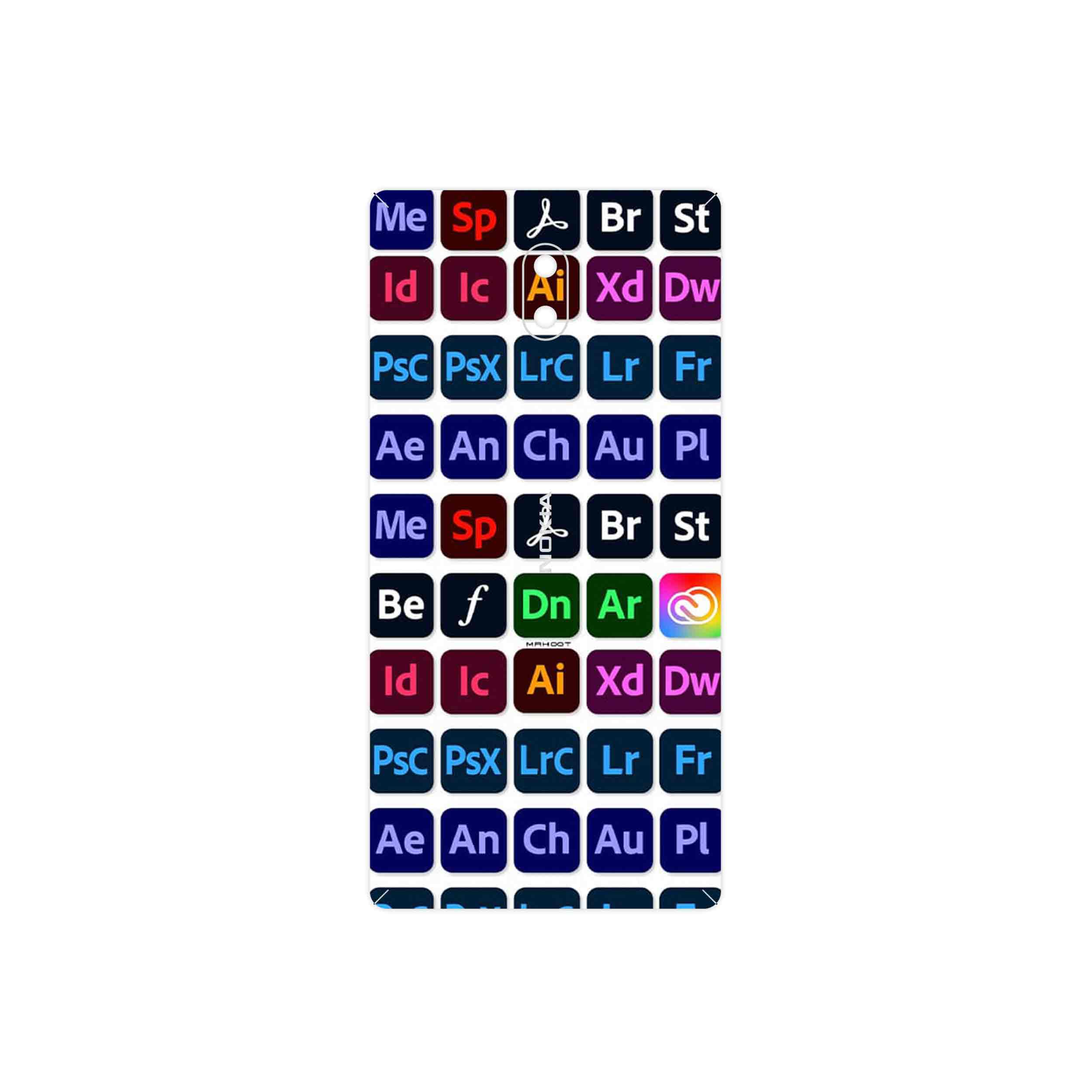 برچسب پوششی ماهوت مدل Adobe مناسب برای گوشی موبایل نوکیا 3