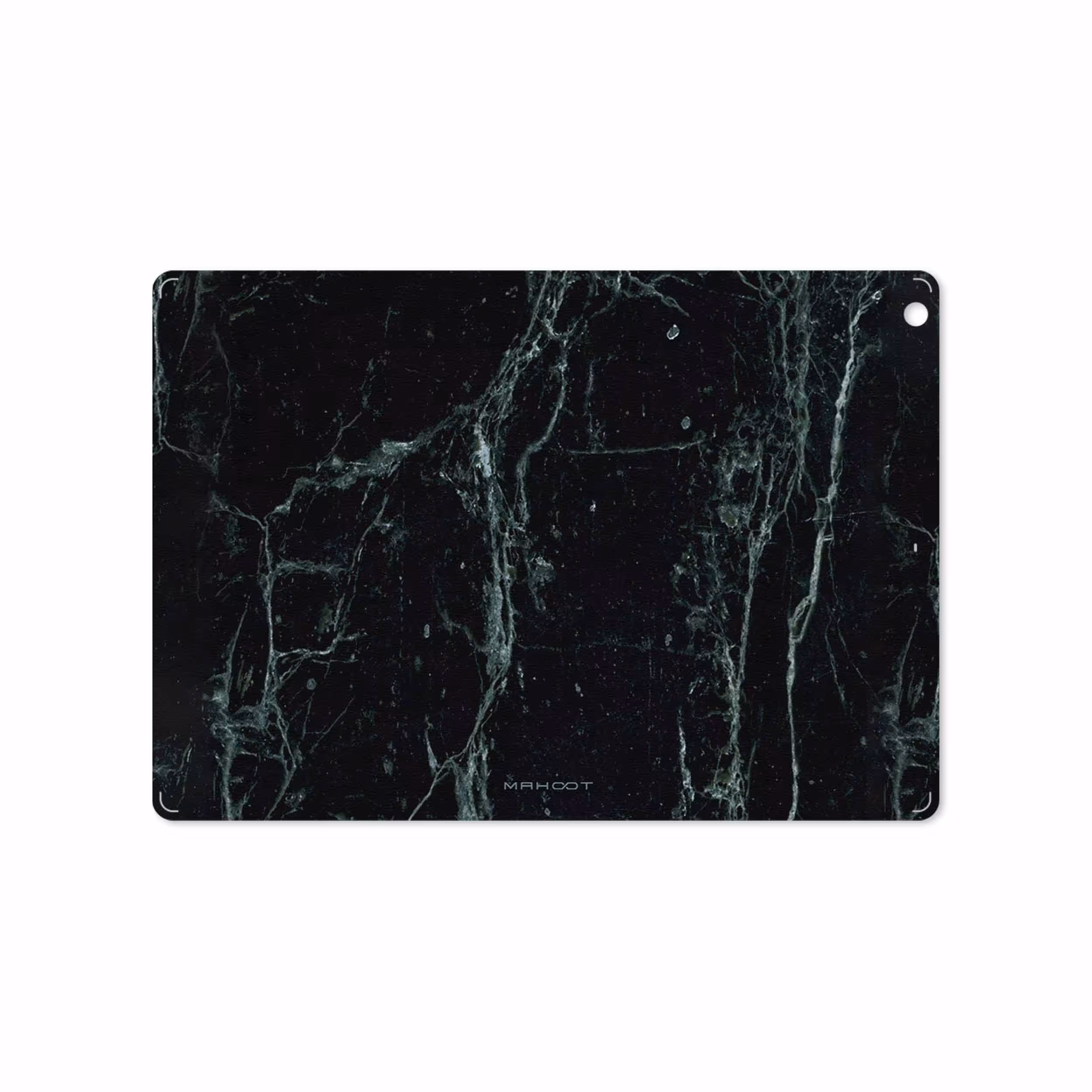 برچسب پوششی ماهوت مدل Graphite-Green-Marble مناسب برای تبلت اپل iPad Air 2013 A1476