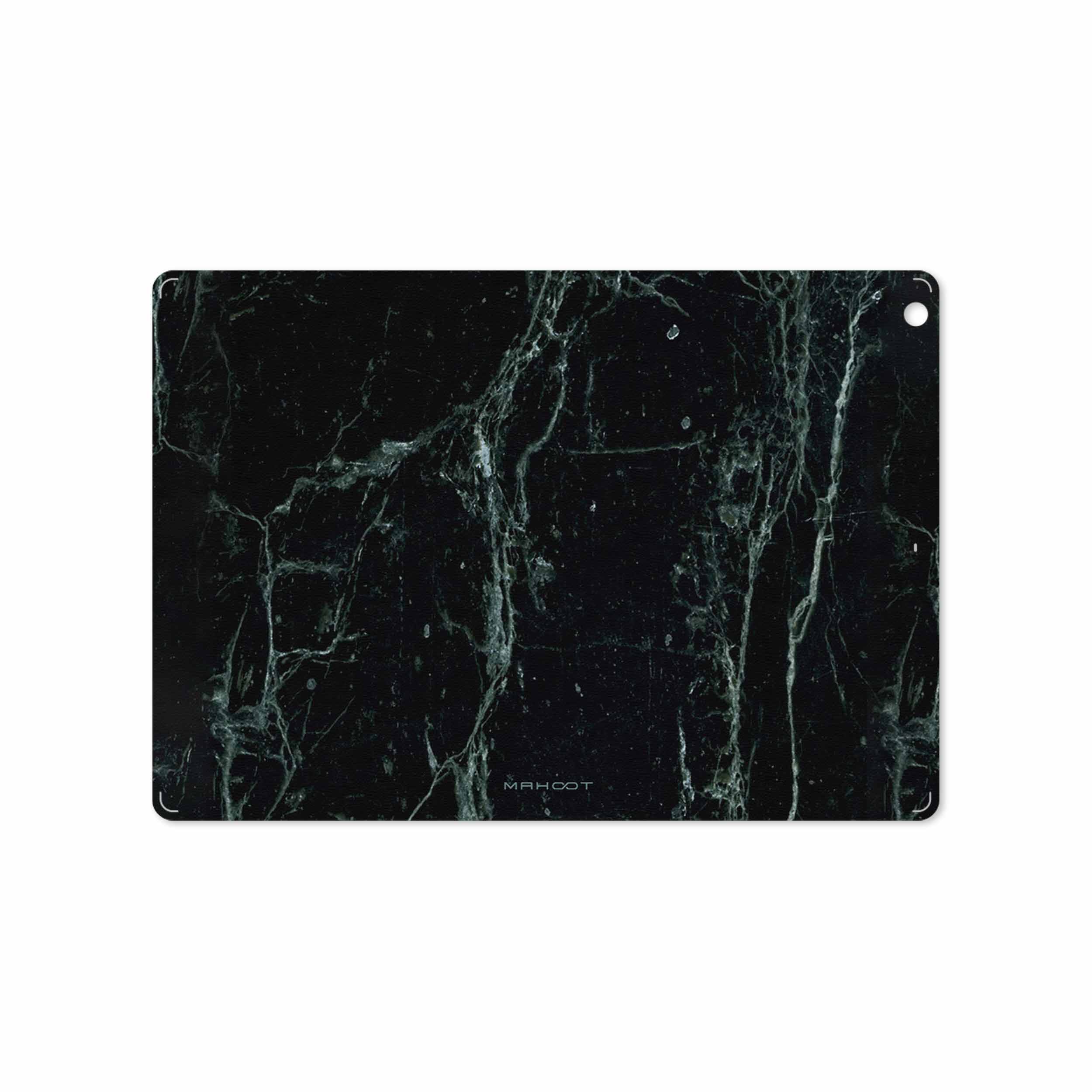 برچسب پوششی ماهوت مدل Graphite-Green-Marble مناسب برای تبلت اپل iPad Air 2013 A1476