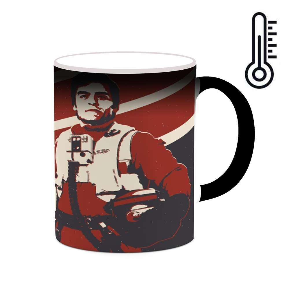 ماگ حرارتی کاکتی طرح کارتون Star Wars Resistance مدل mgh23294