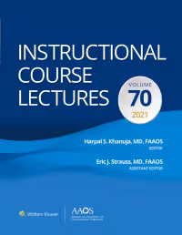 خرید و دانلود نسخه کامل کتاب Instructional Course Lectures: Volume 70 BY Khanuja -   Pdf