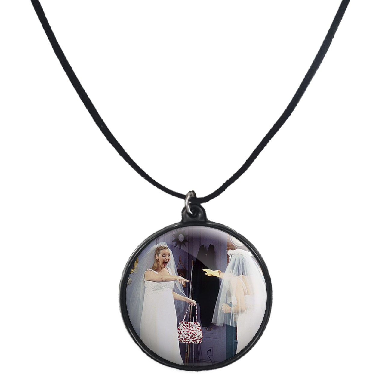 گردنبند پرمانه طرح فرندز کد pmb.18956 مدل دو طرفه