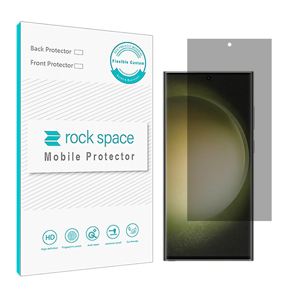 محافظ صفحه نمایش حریم شخصی راک اسپیس مدل HyPRV مناسب برای گوشی موبایل سامسونگ گلکسی S23 ULTRA | کالا برتری