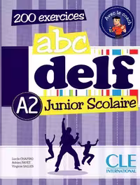 کتاب ABC DELF A2 Junior Scolaire   DVD رنگی