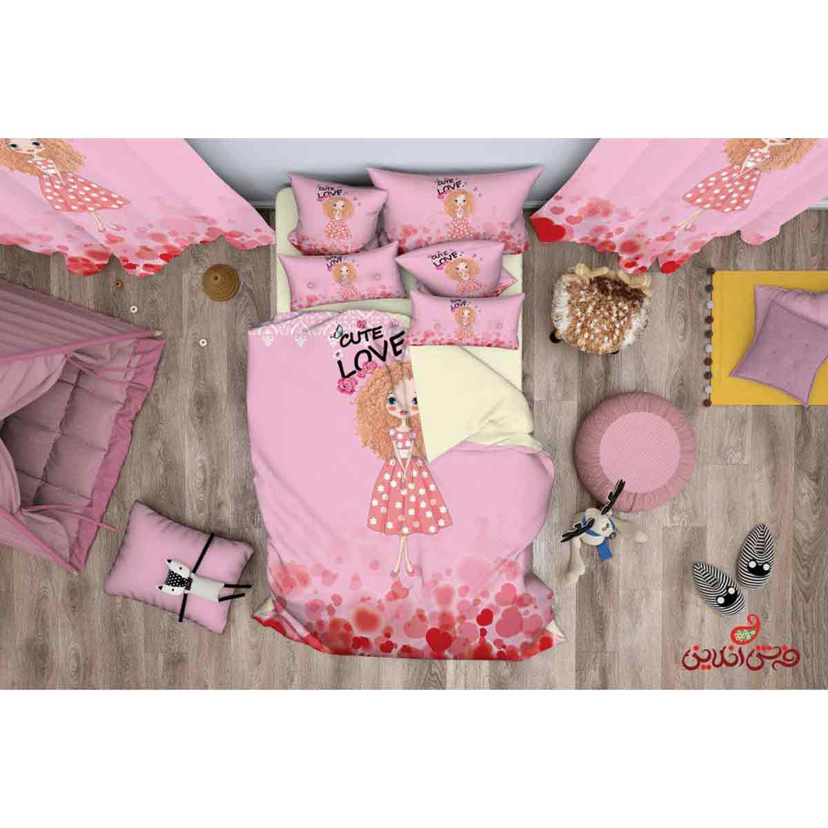 روتختی طرح پرنسس ها و بادکنک کد 2049