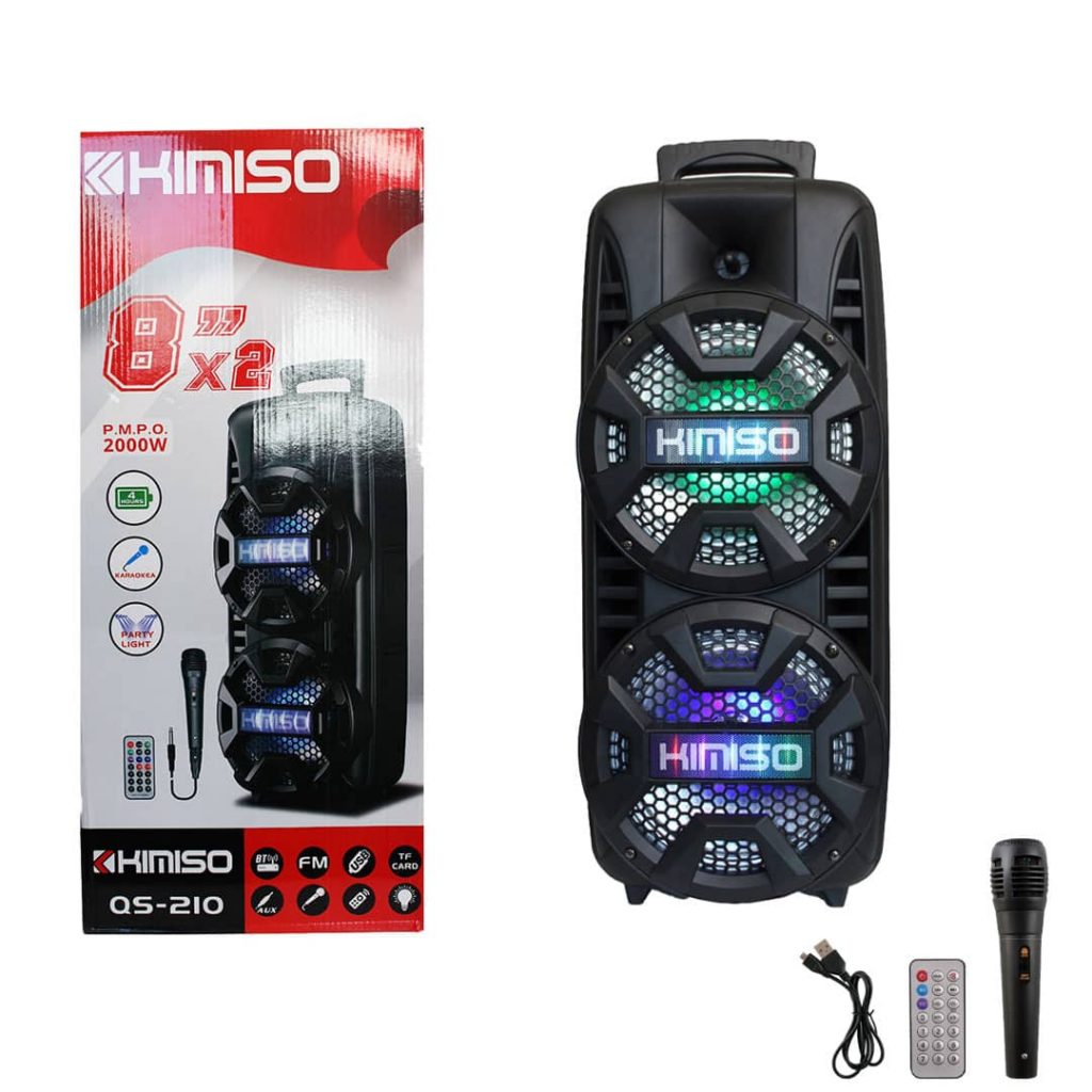 اسپیکر شارژی KIMISO QS-210 - یاسین کامپیوتر