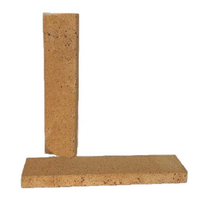 آجر نمای نسوز شاموتی متوسط ابعاد 2.5×31×7