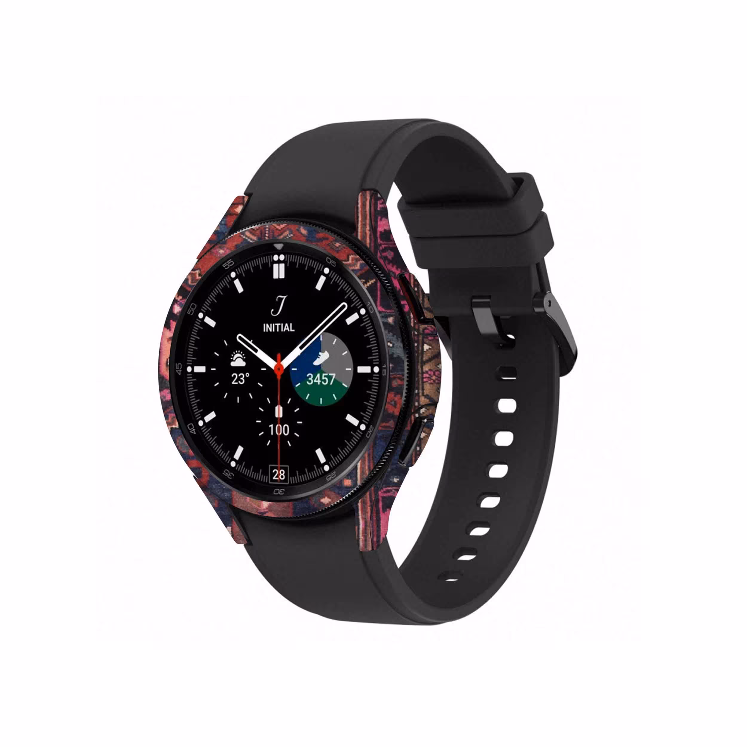برچسب ماهوت طرح Rug مناسب برای ساعت هوشمند سامسونگ Watch4 Classic 42mm