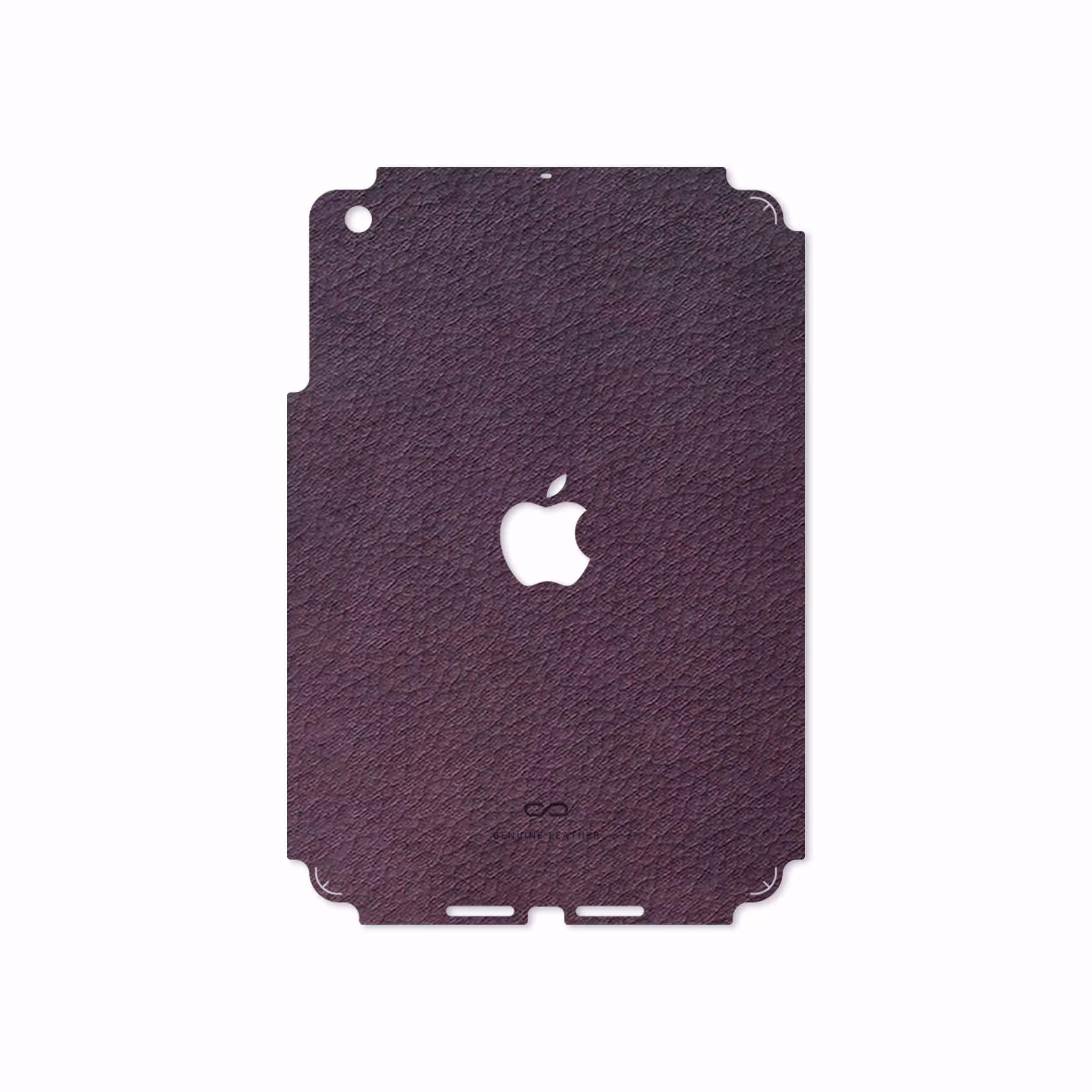 برچسب پوششی ماهوت مدل Purple-Leather مناسب برای تبلت اپل iPad mini 2012 A1454