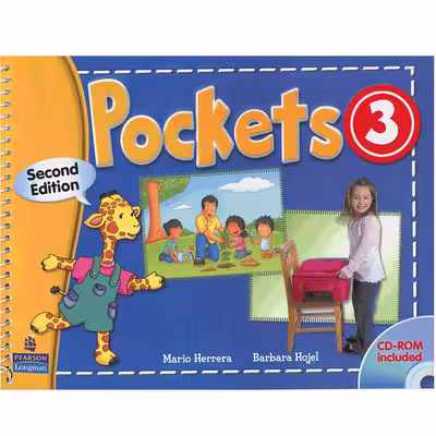کتاب Pockets 3 Second Edition اثر Barbara Hojel انتشارات لانگمن پیرسون