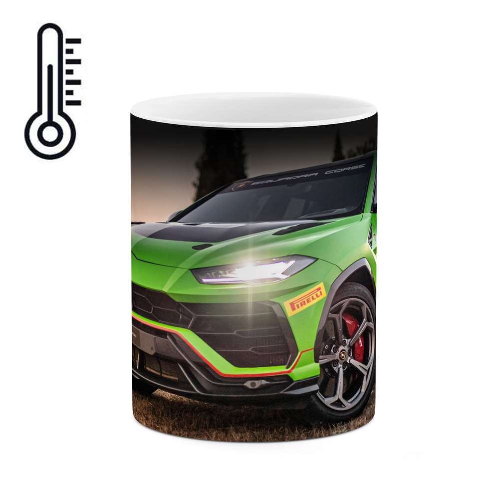 ماگ حرارتی طرح لامبورگینی  مدل mgph15511