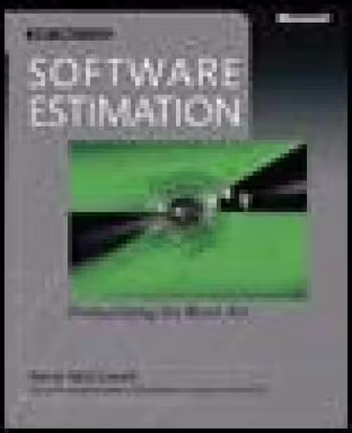 خرید و دانلود نسخه کامل کتاب Software Estimation: Demystifying the Black Art