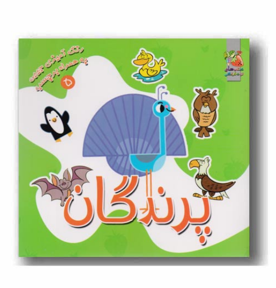 کتاب رنگ آمیزی جیبی پرندگان