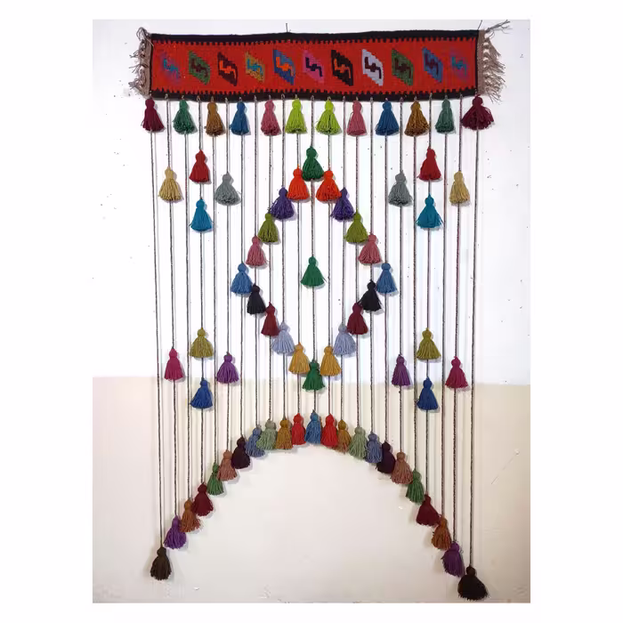 سردری سنتی بانخ پشمی اعلا بابافت خوب سایز 120در2متر