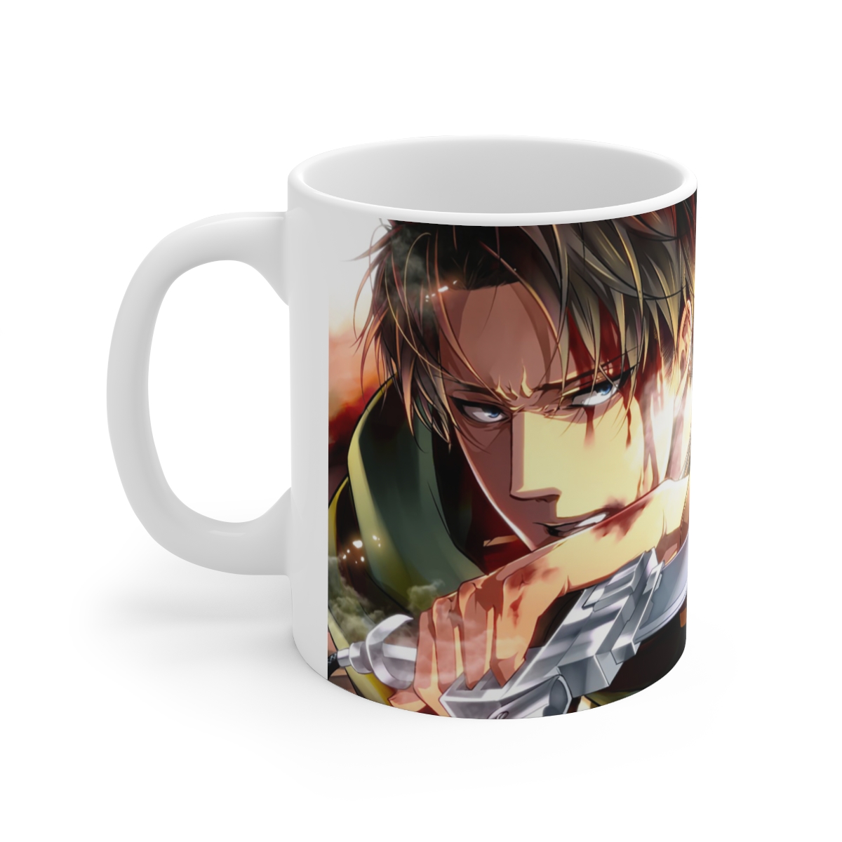 ماگ طرح Attack On Titan مدل 004