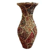 گلدان سفالی مدل ترمه کد S1