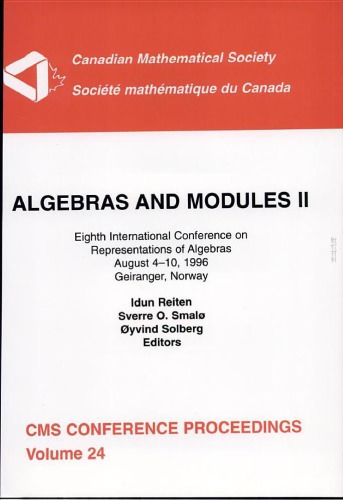 خرید و دانلود نسخه کامل کتاب Algebras and Modules Two