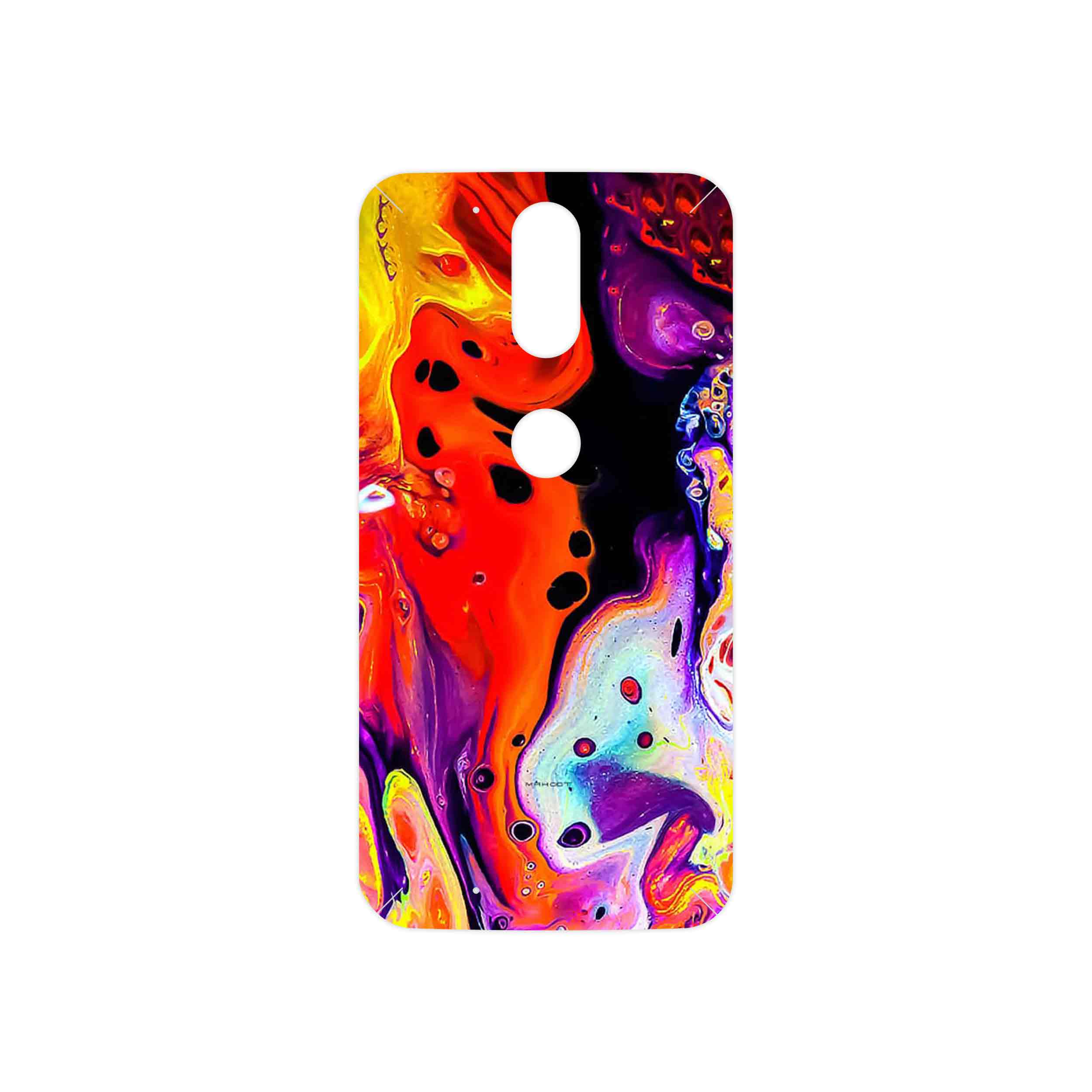 برچسب پوششی ماهوت مدل Abstract Oil Art مناسب برای گوشی موبایل موتورولا Moto G4