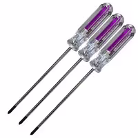 پیچ گوشتی چهارسو میکس مدل AT - 3x100 بسته 3 عددی